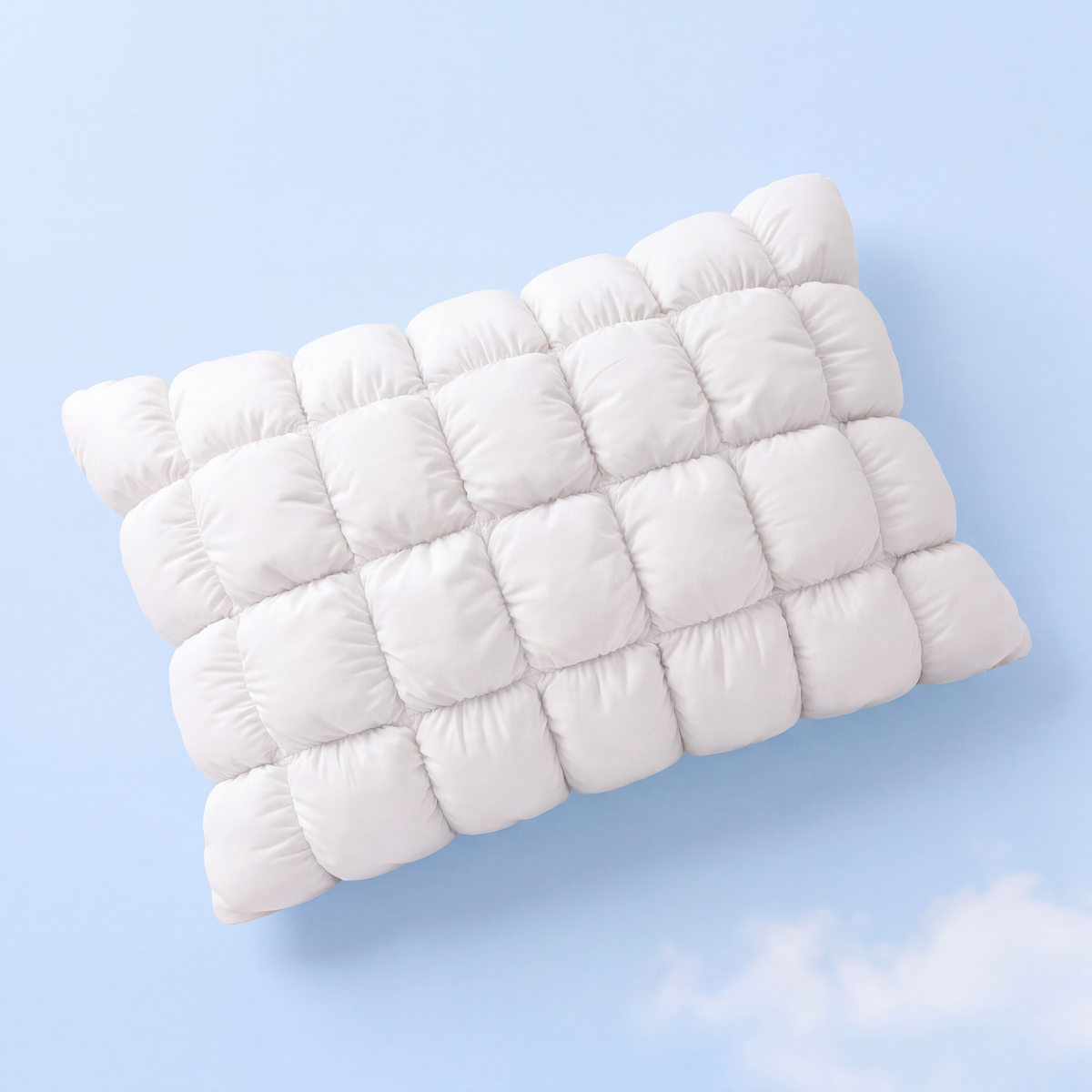 The Fluffy Pillow in Cloud White