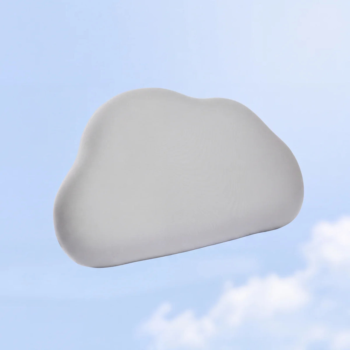 The Cloude Pillow in Stone Grey