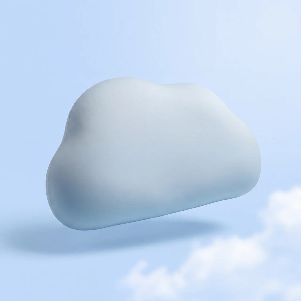 The Cloude Pillow in Dusty Blue